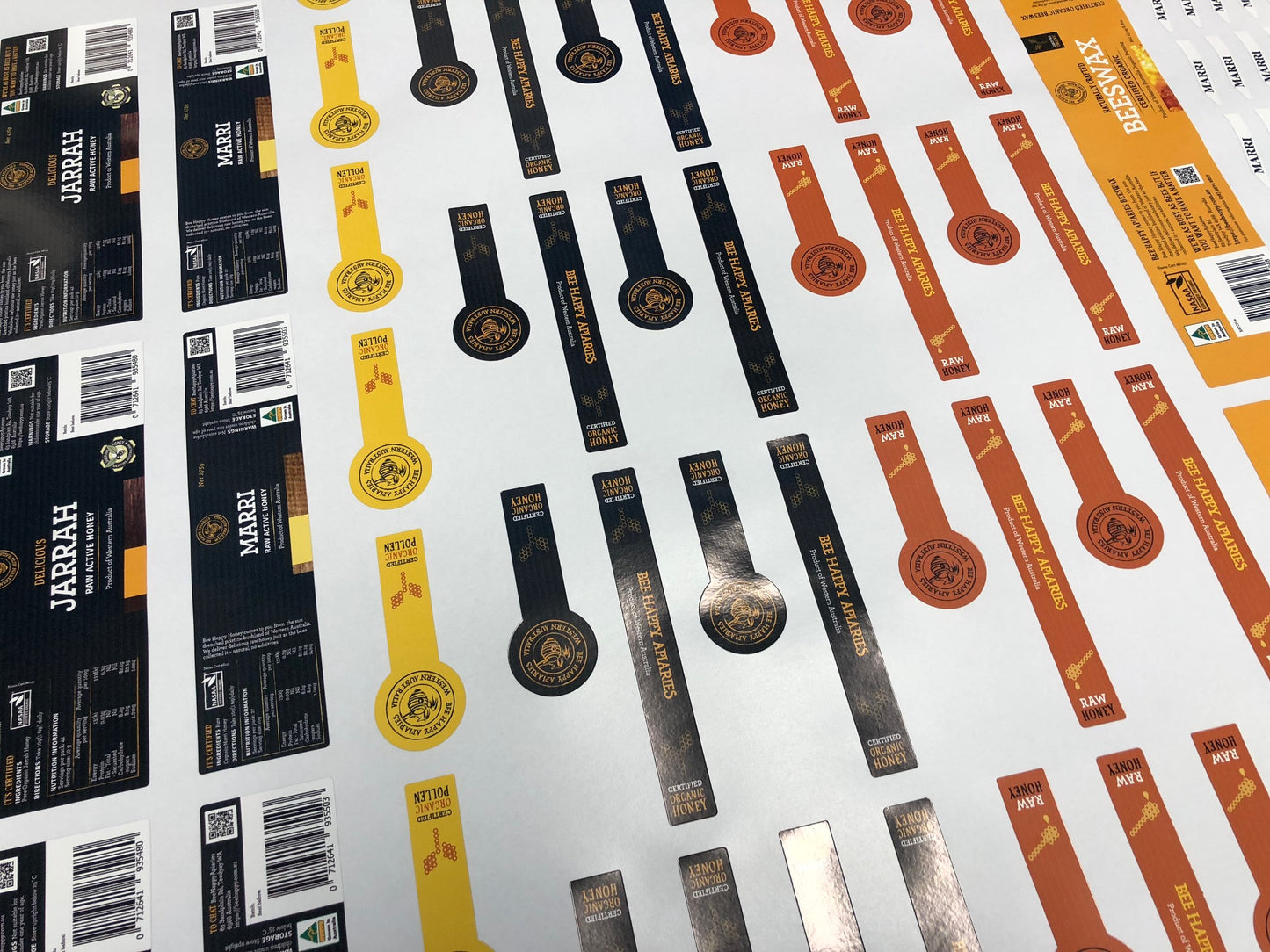 Die cut stickers