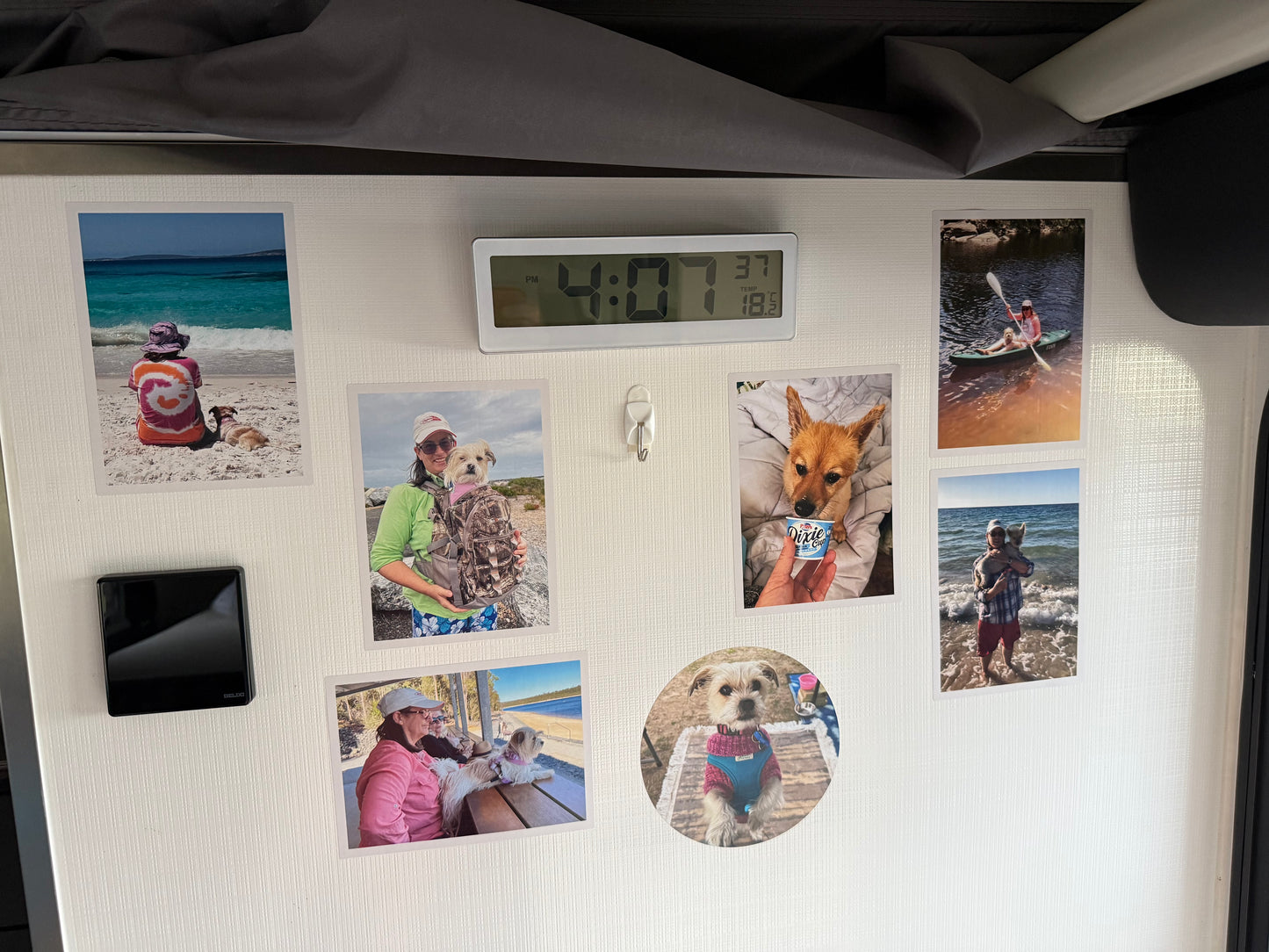 Custom photo wall stickers with border