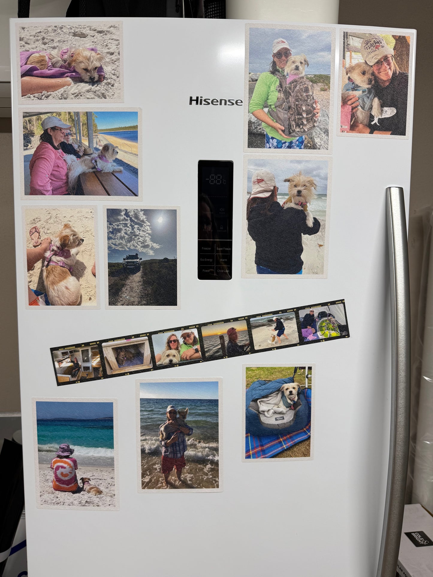 Custom photo wall stickers with border