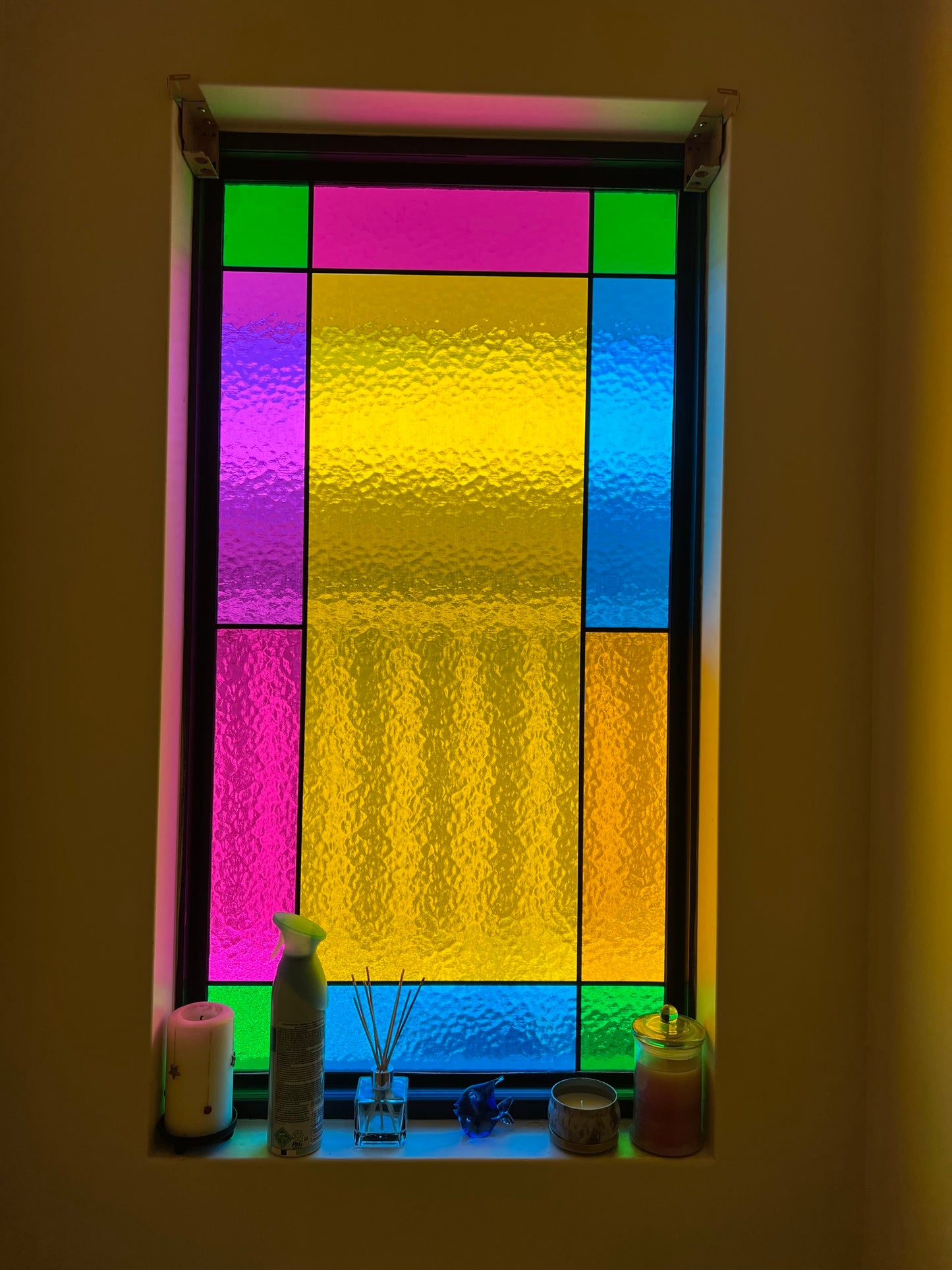 Cristal coloured window film