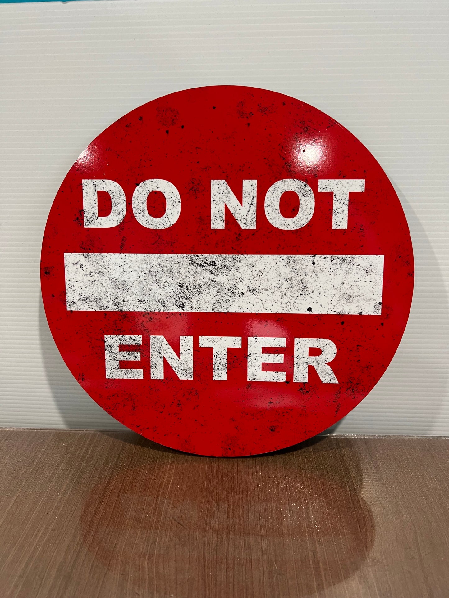 Do not enter sign