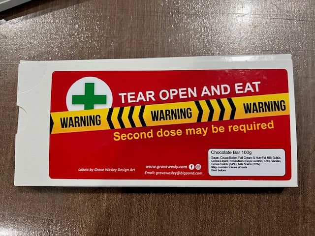 'Emergency' chocolate bar