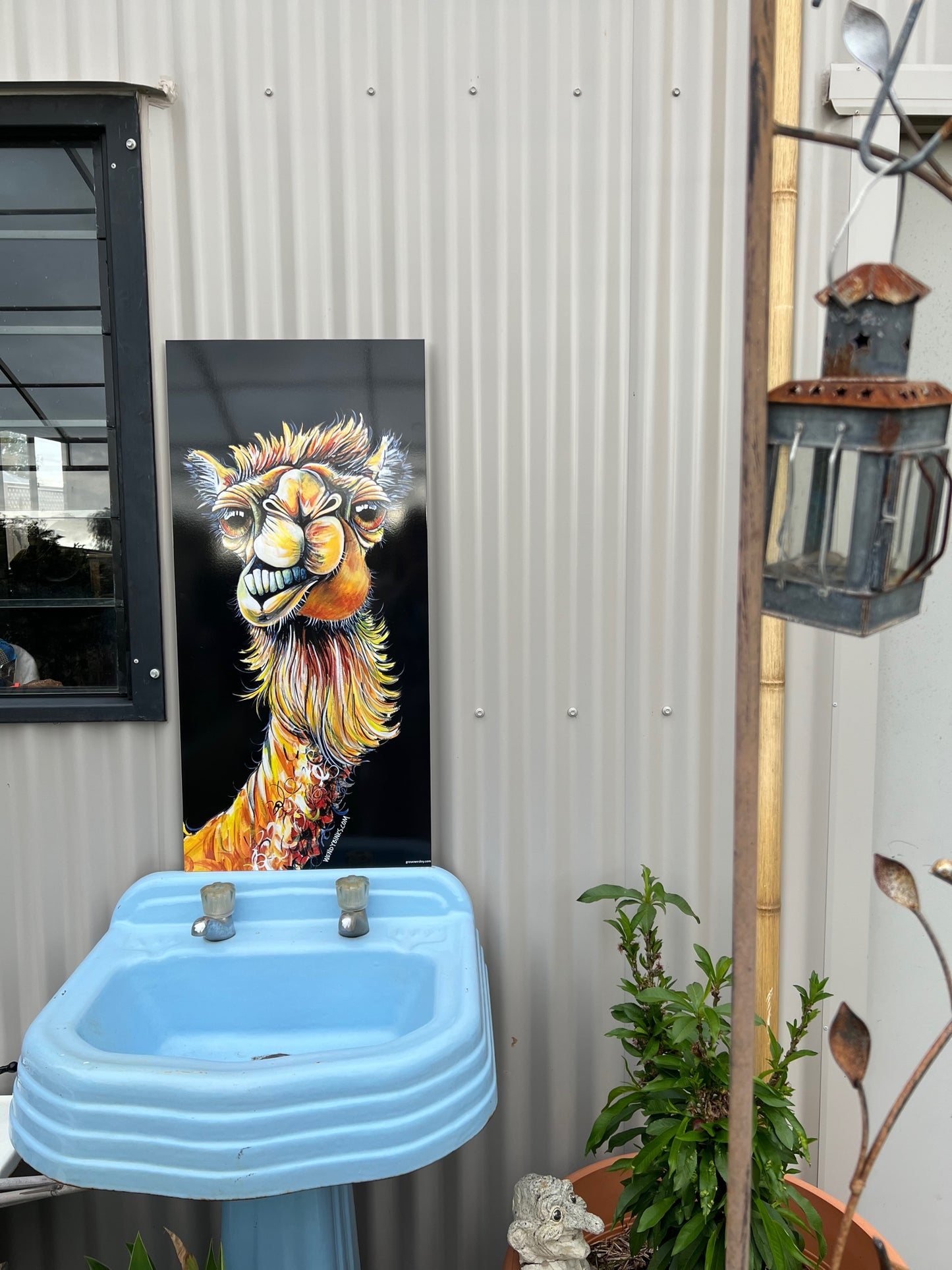 Daisy wheelie bin sticker