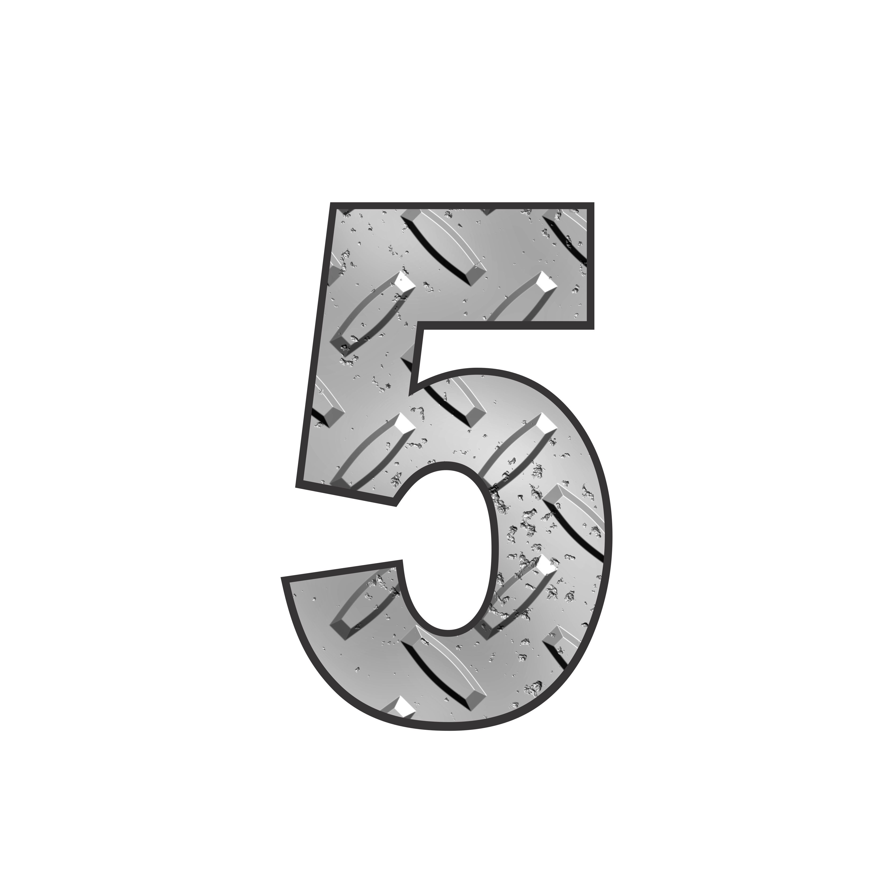 House number stickers for wheelie bins - Checkerplate, Rainbow & Blue Swirl
