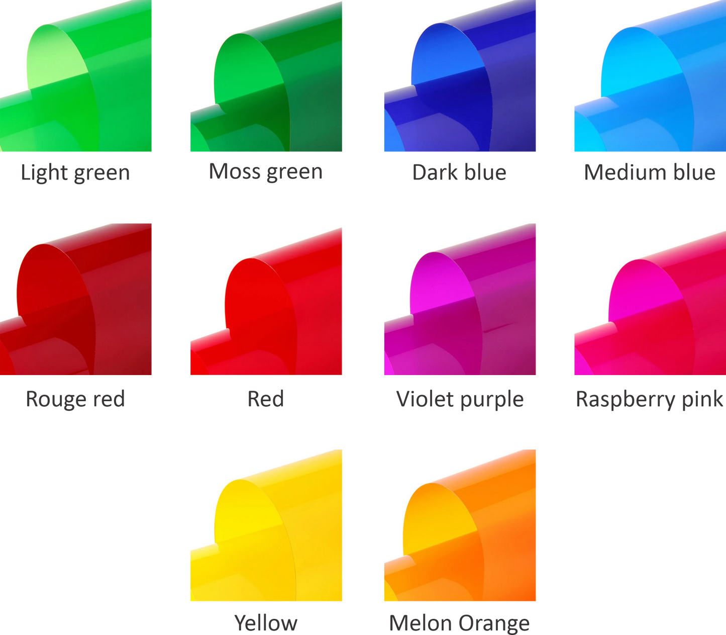 Cristal coloured window film