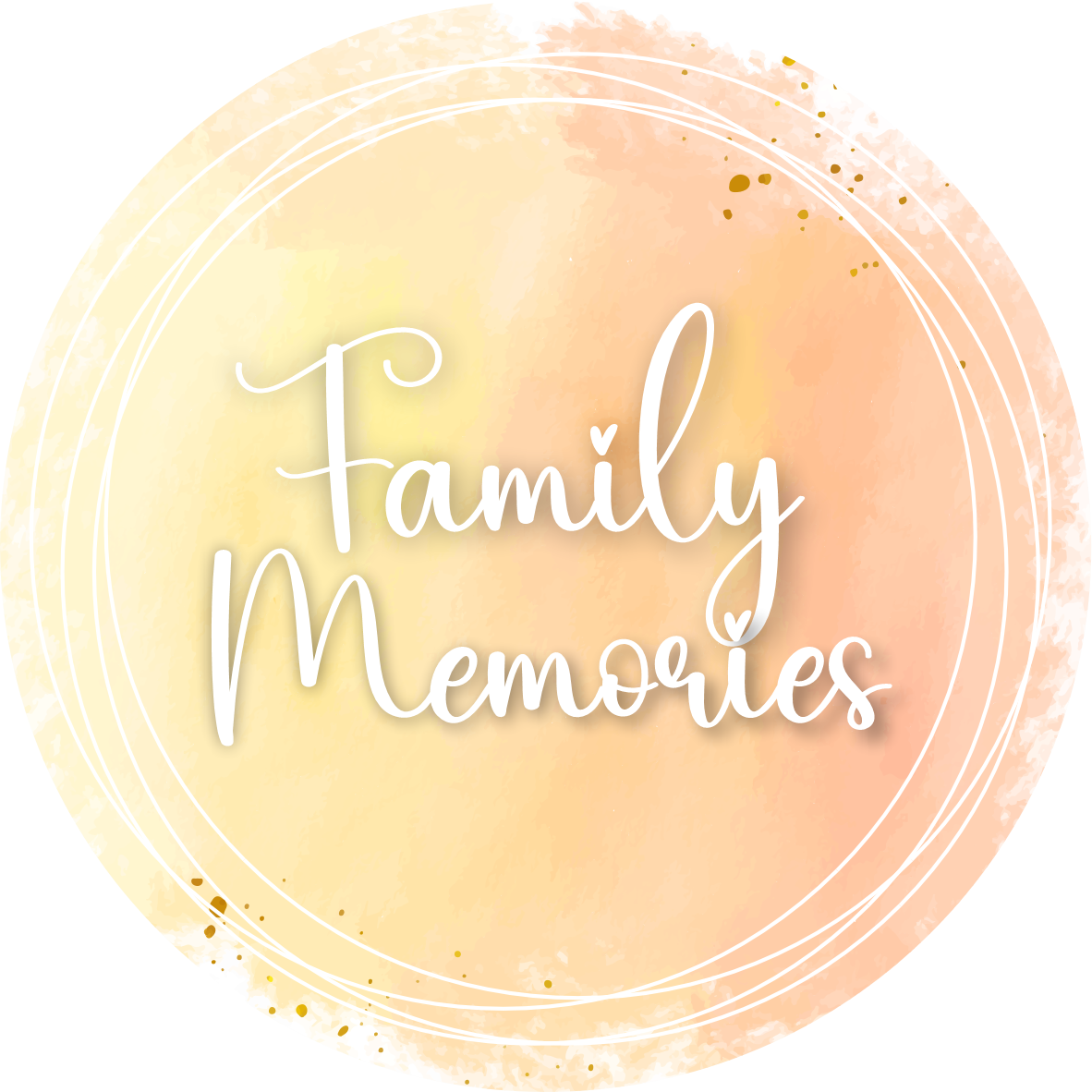 Family memory photo wall sticker