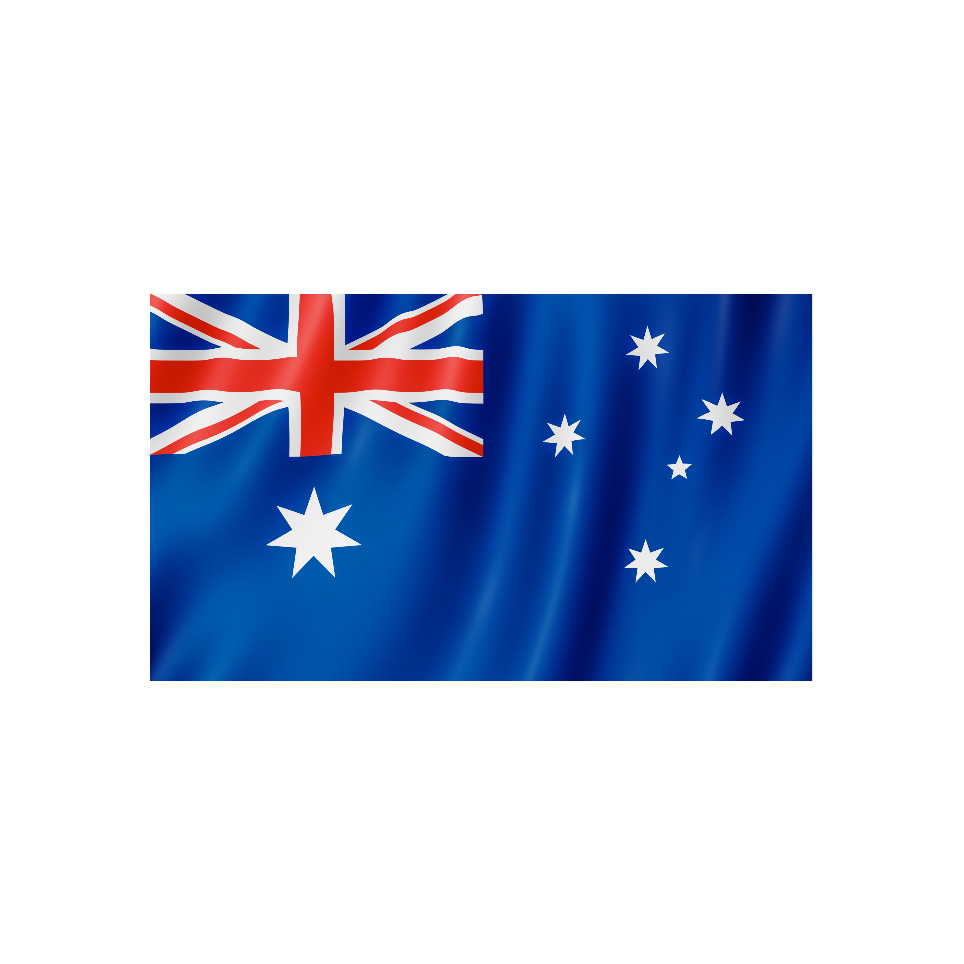 Australian flag flying sticker