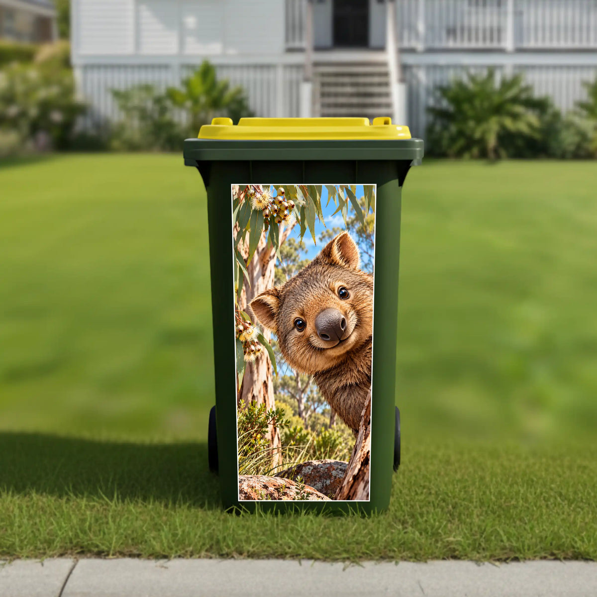 🦘 Gday aussie wheelie bin sticker bundle pack