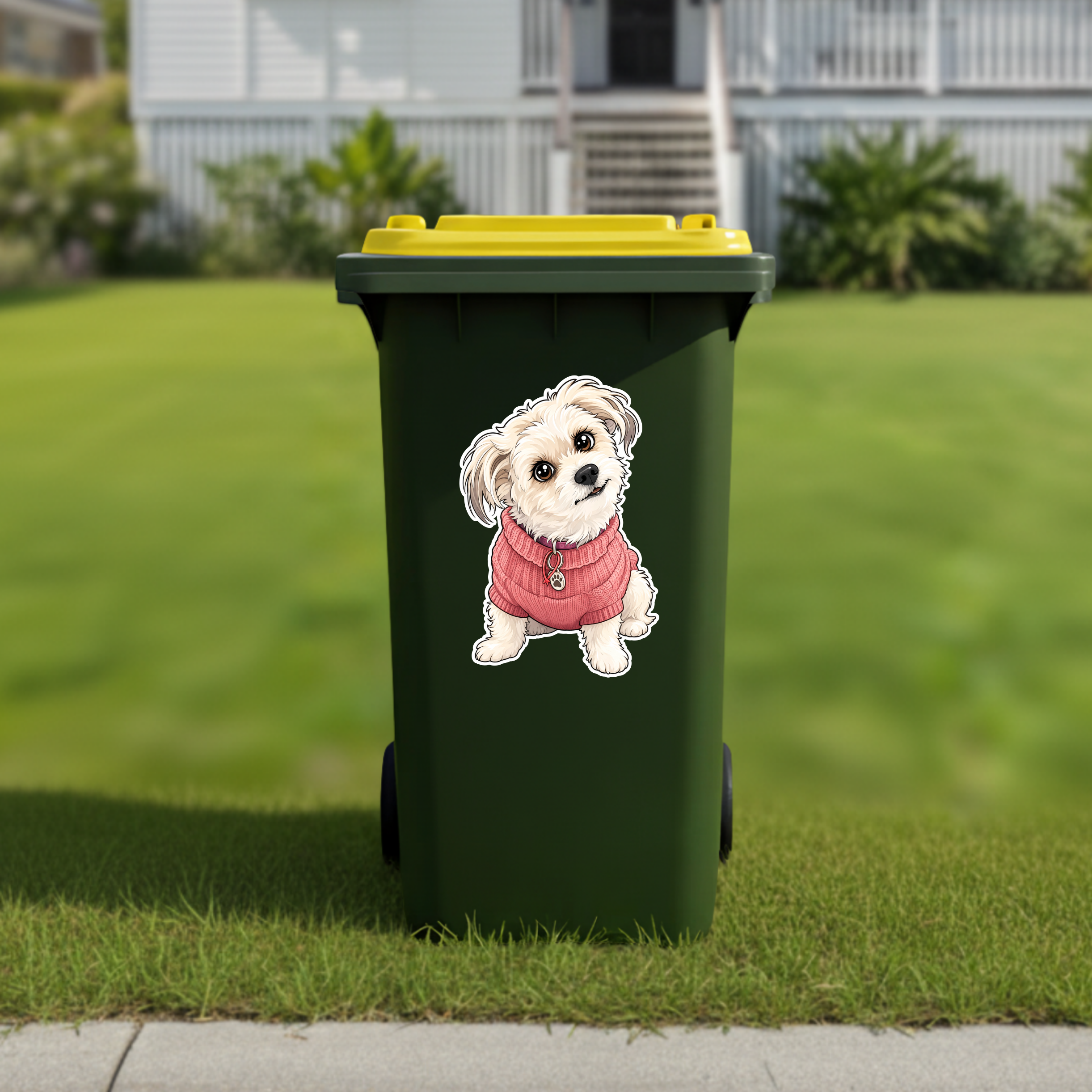 Your custom cartoon pet sticker