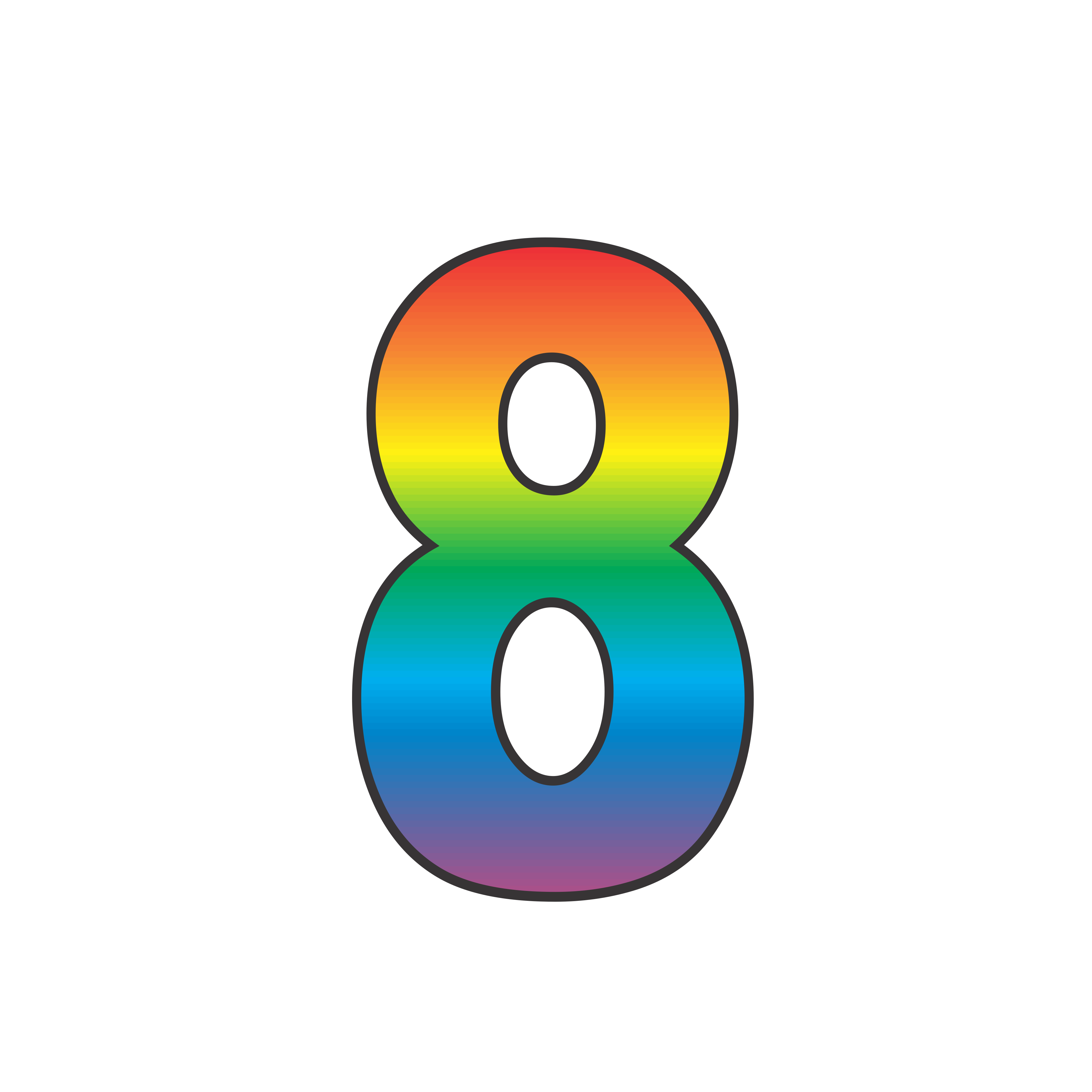 House number stickers for wheelie bins - Checkerplate, Rainbow & Blue Swirl