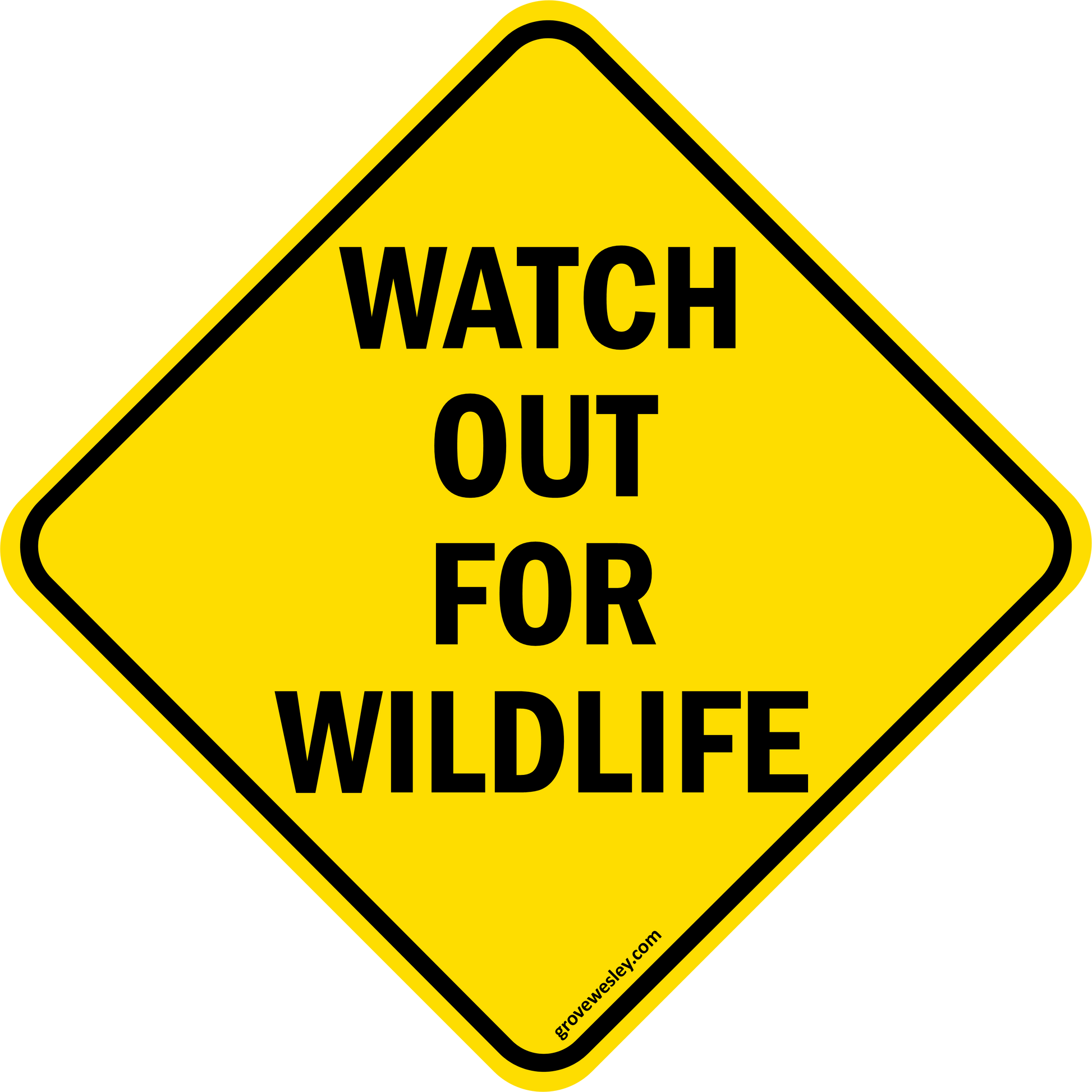 watch wild life diamond stickers
