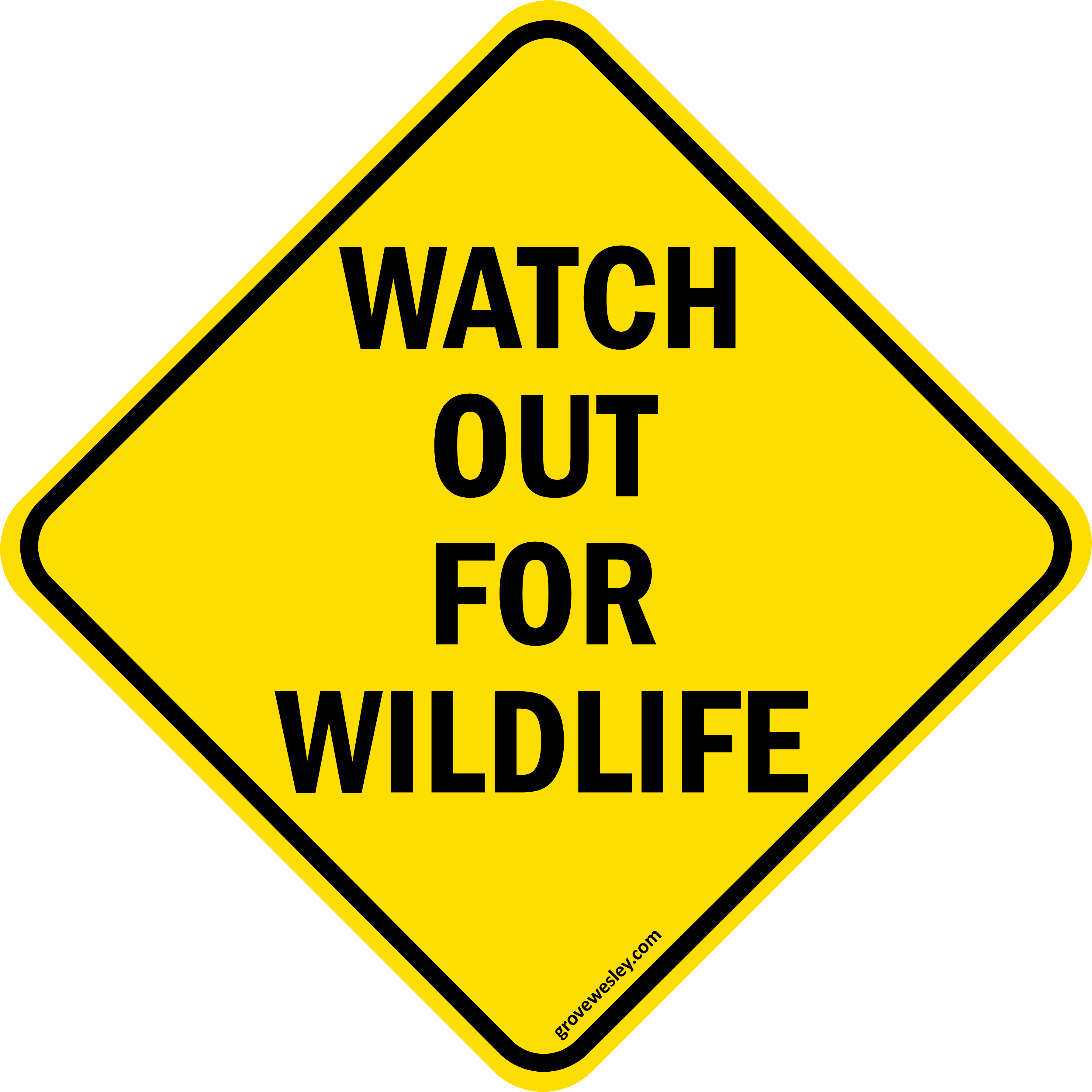 watch wild life diamond stickers