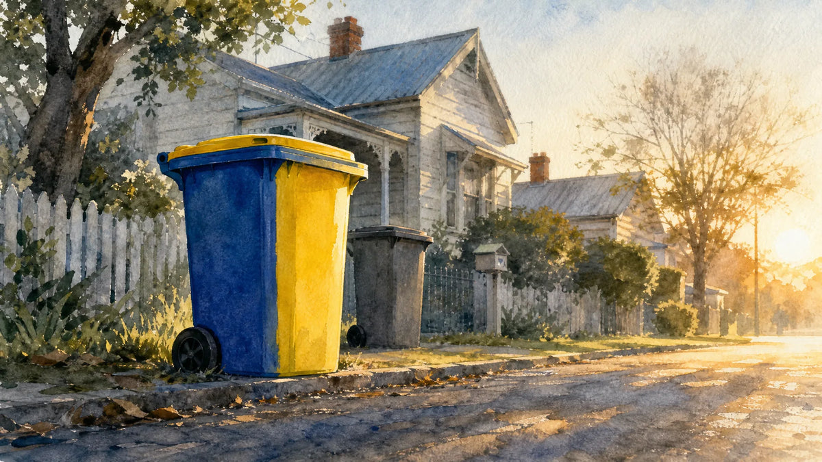 Wheelie Bin Stickers for Dementia-Friendly Wayfinding