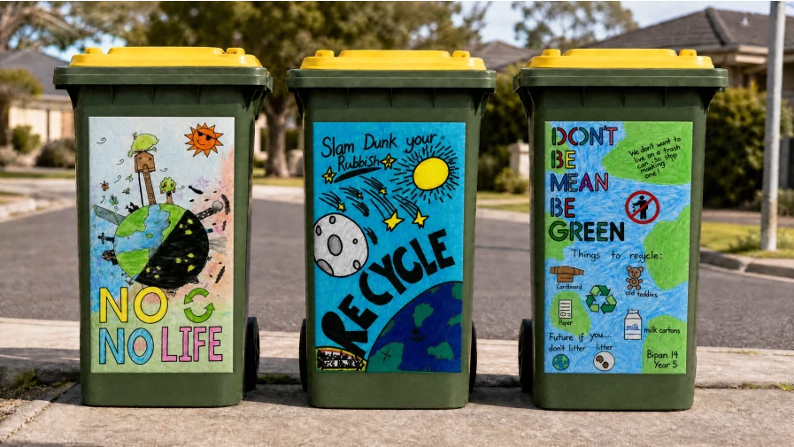 Custom Wheelie Bin Stickers