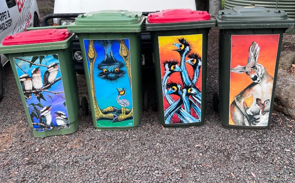 Wendy Binks Wheelie Bin Stickers: Authorised Range Guide