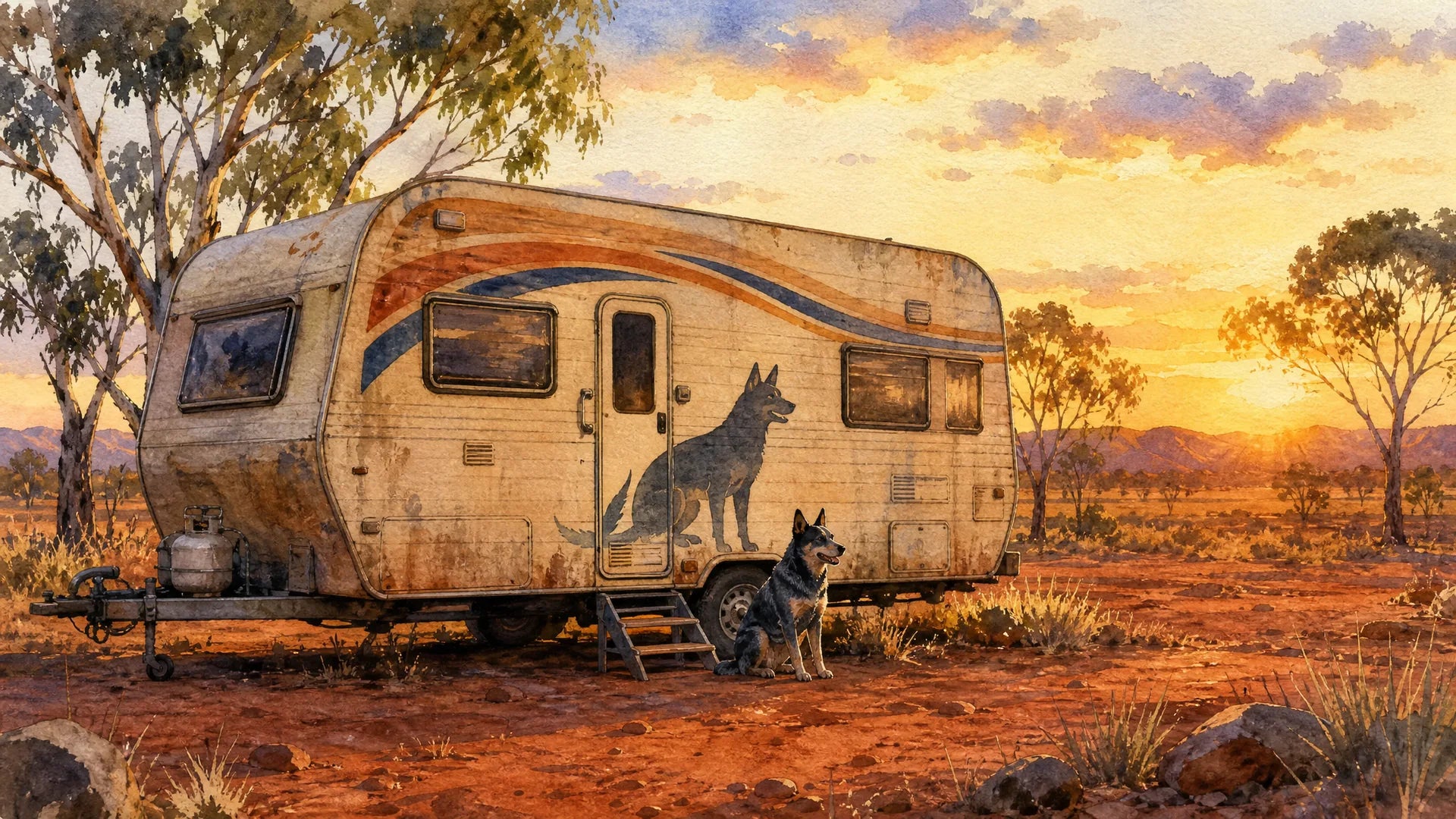 Caravan Stickers Australia Custom Designs Turn Your Van Into a Unique Home on Wheels
