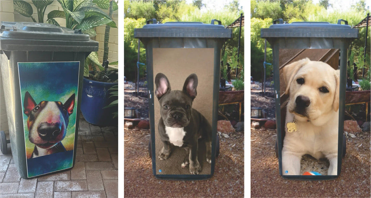 Be Arty Custom Sticker Upload: Your Own Bin Design