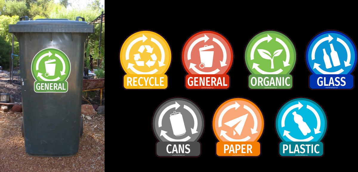 Recycle Bin Sticker Labels Australia: Sort Bins the Easy Way