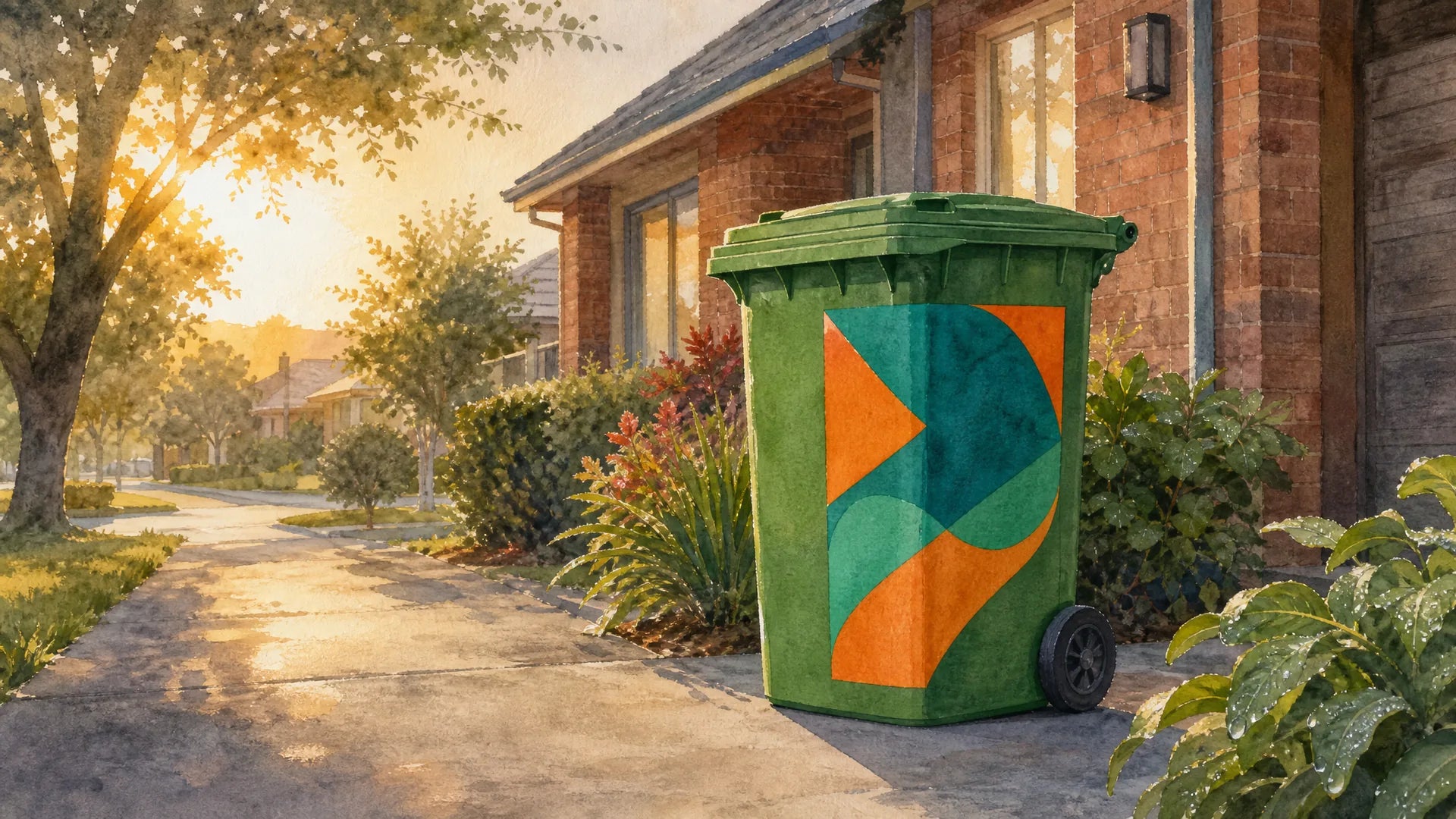 Business Bin Advertising Stickers