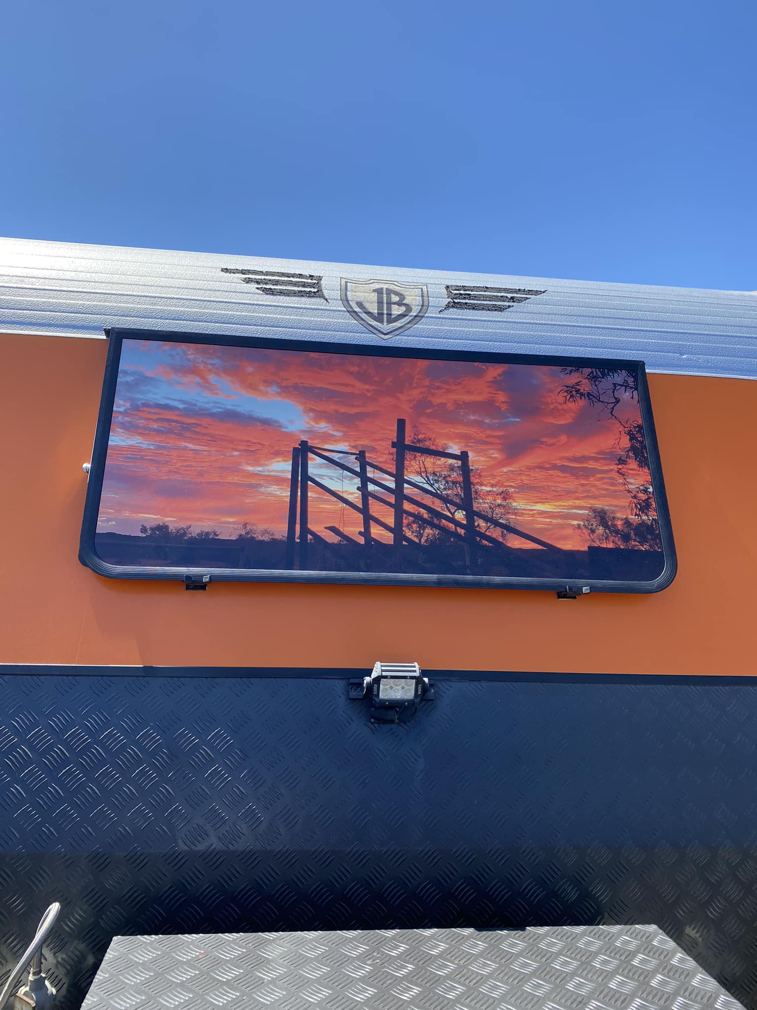 Caravan Window Awning Cover Graphics