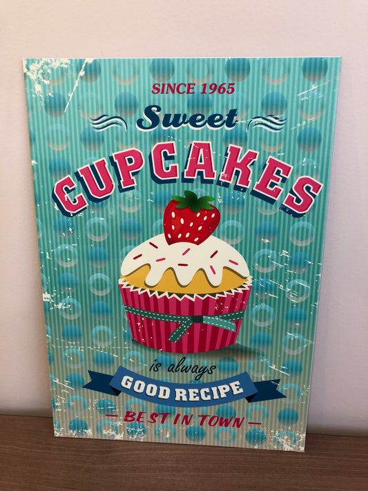 Cupcakes sign