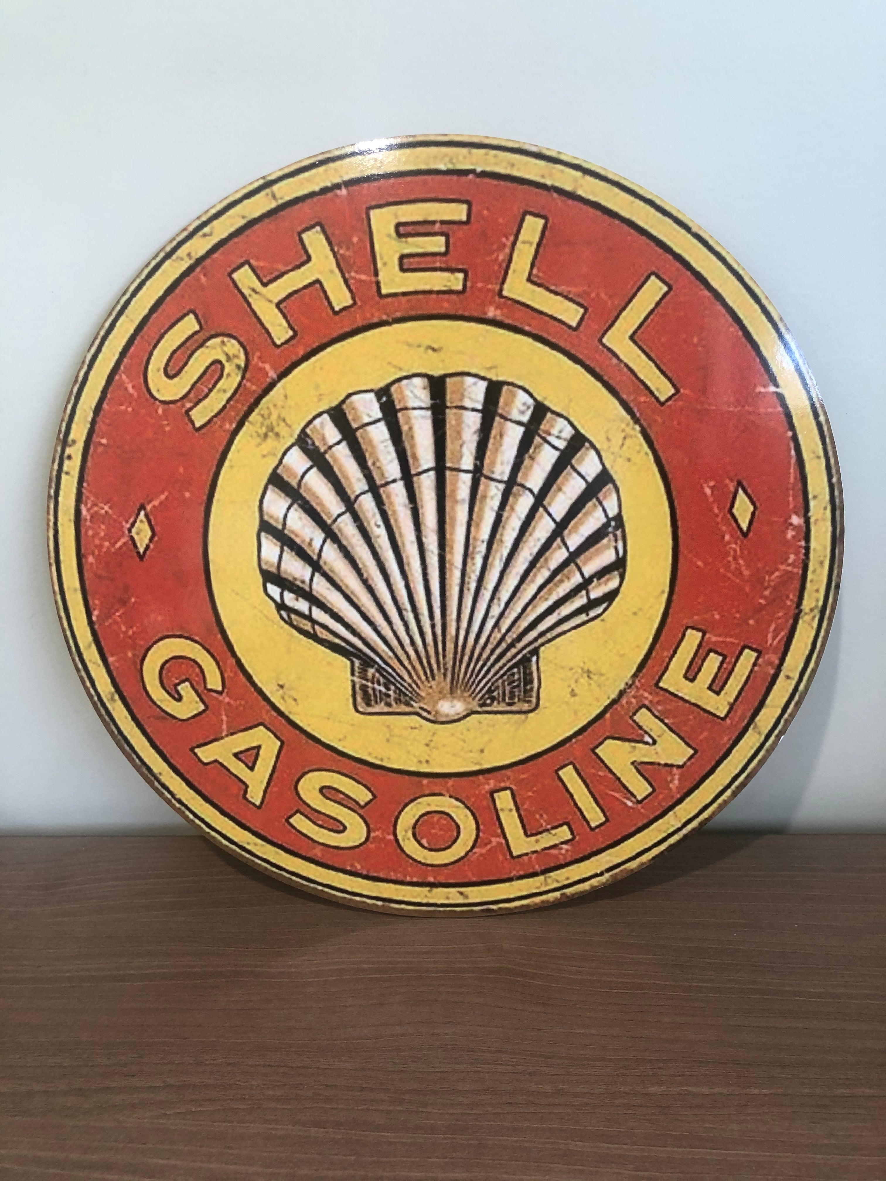 Shell gasoline reproduction vintage sign