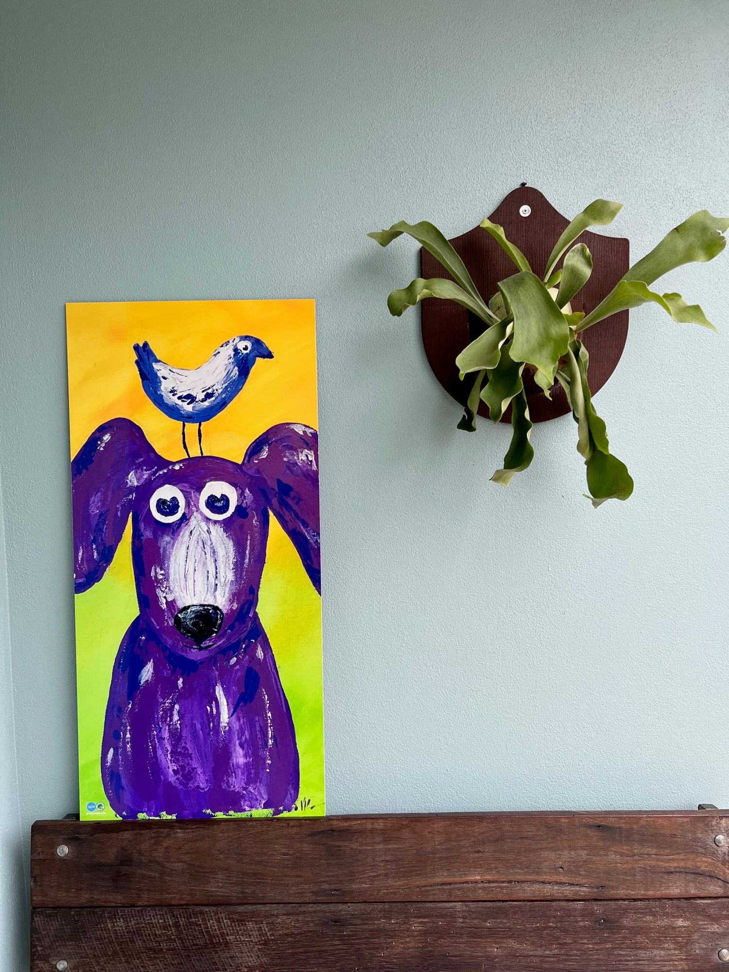 Ned Kelly wheelie bin sticker