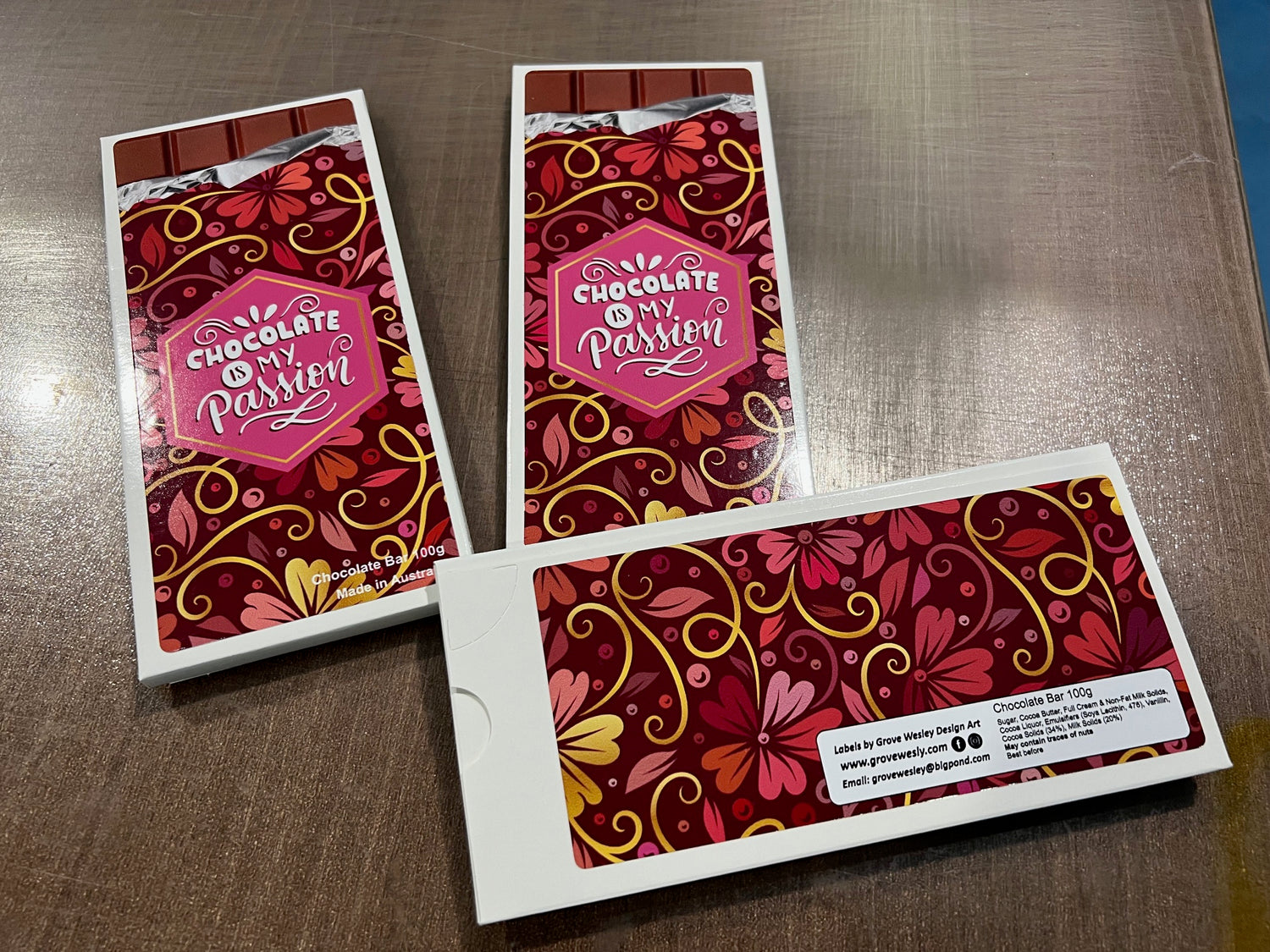 Three pack of stunning chocolate