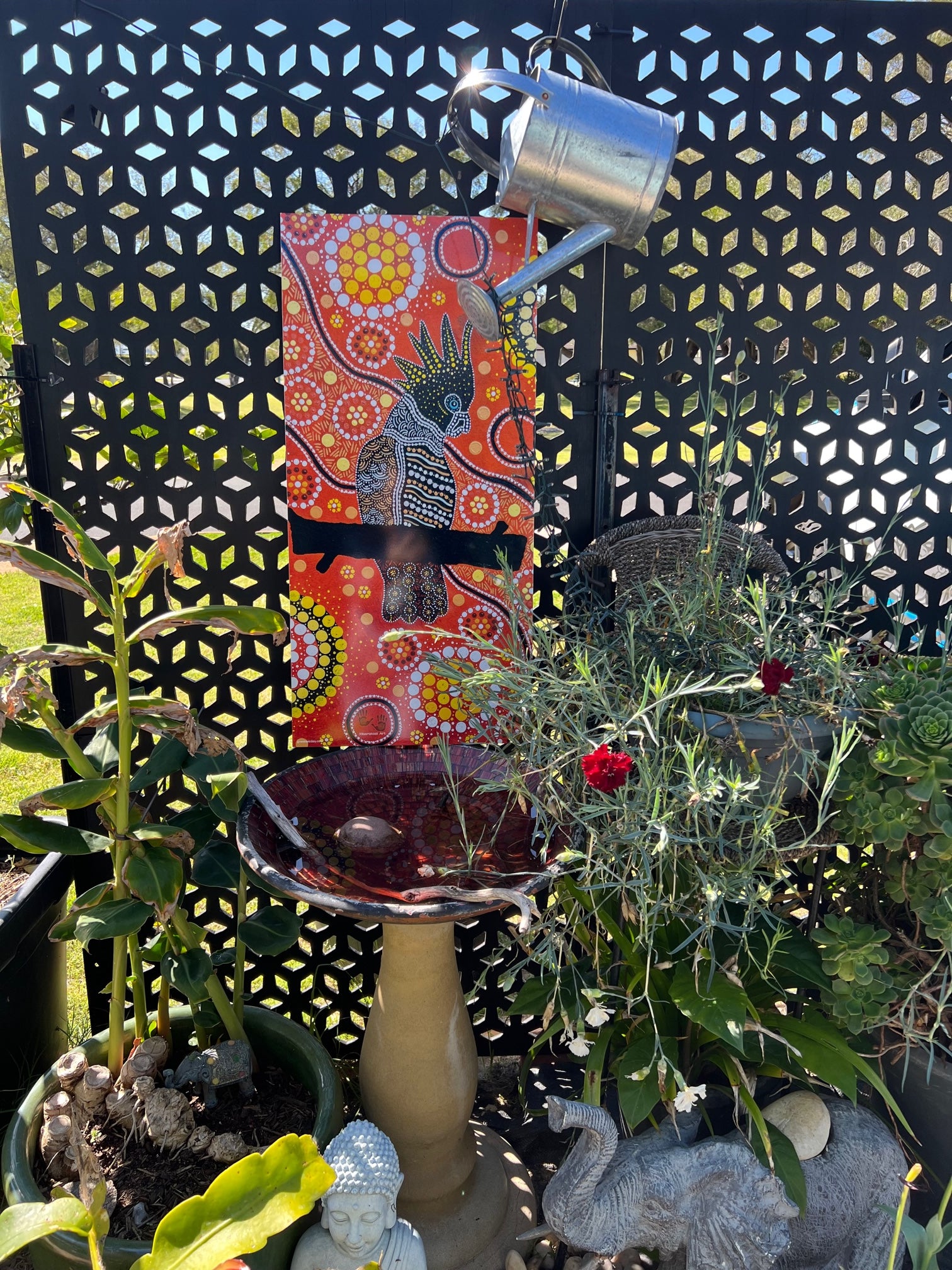 multicolor bin stickers