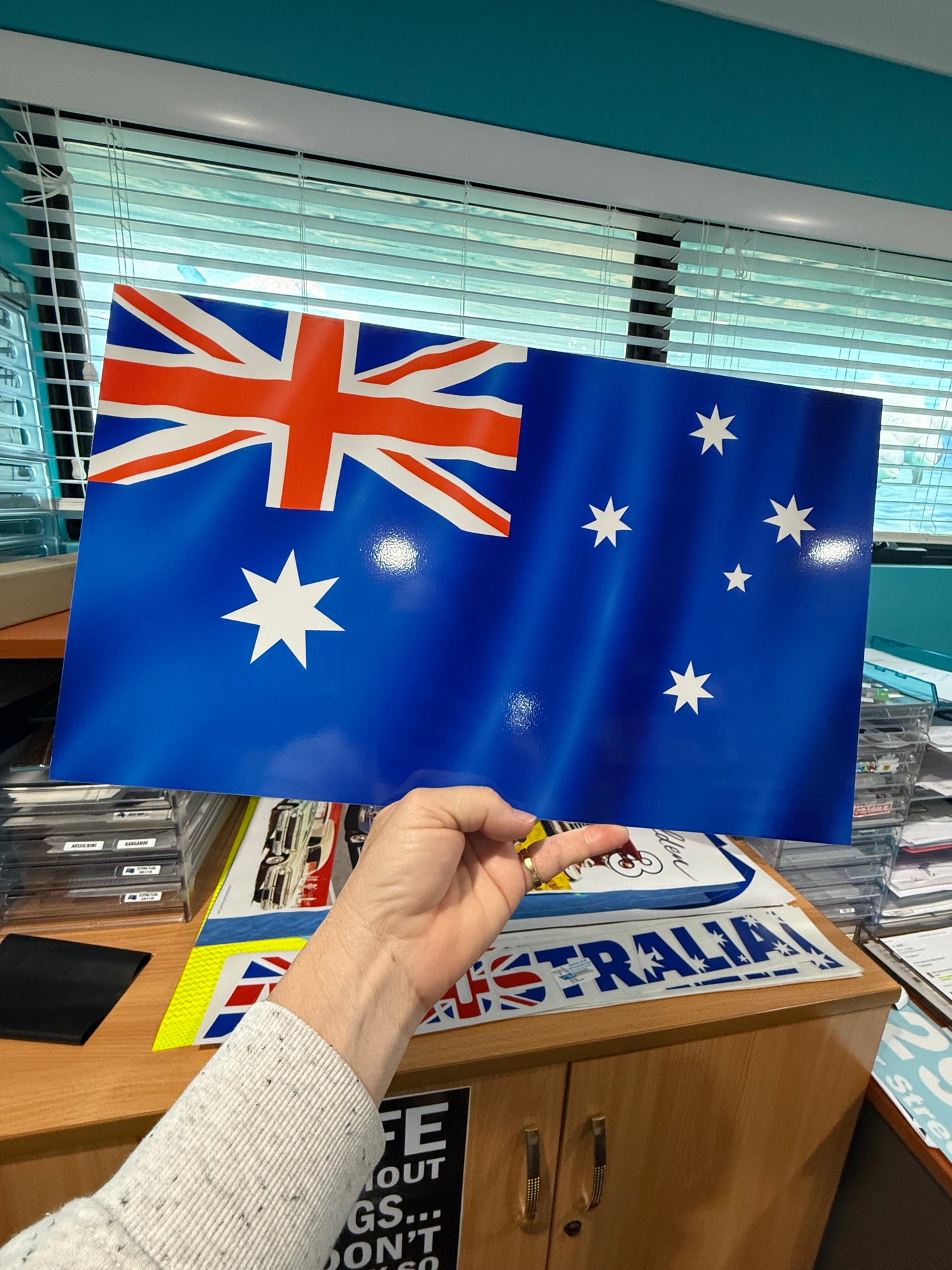 Australian Flag sign