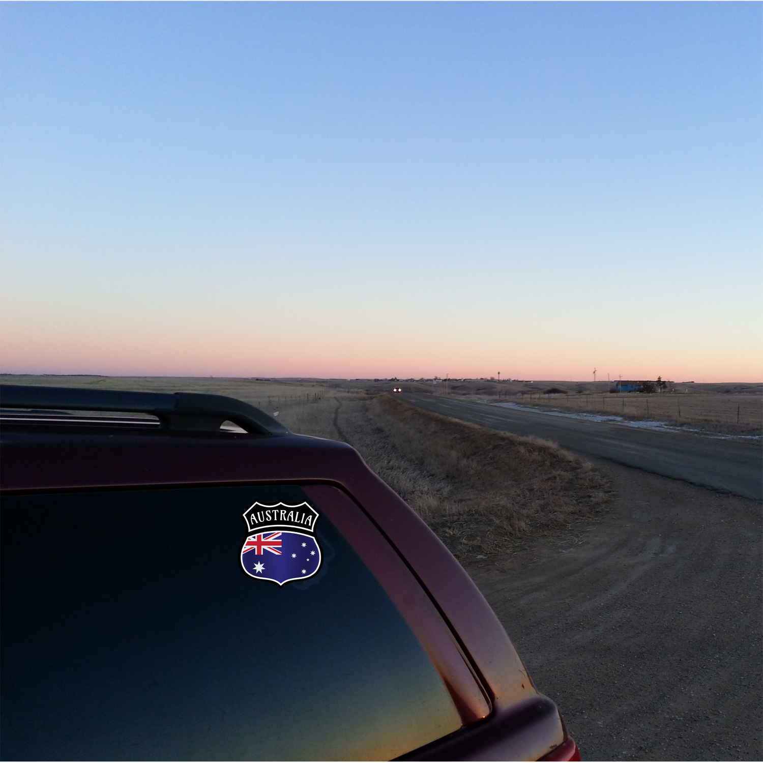 Australia shield sticker