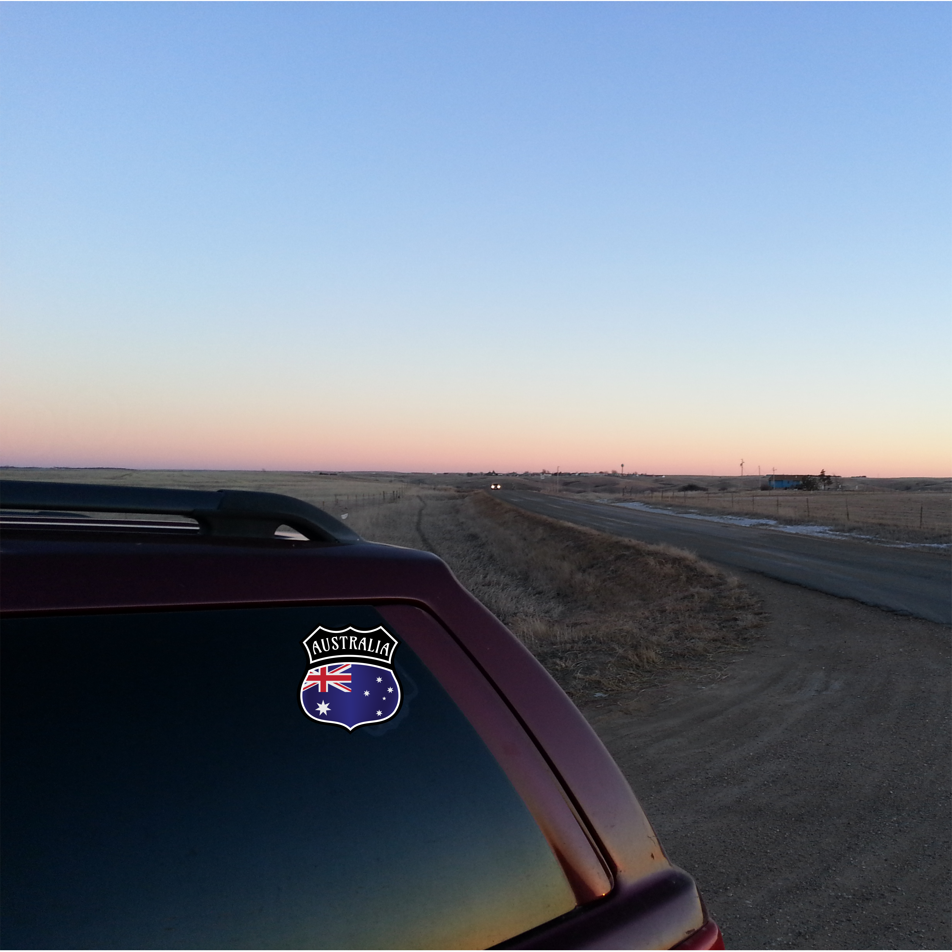 Australia shield sticker