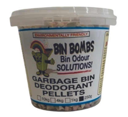Bin bombs stickers