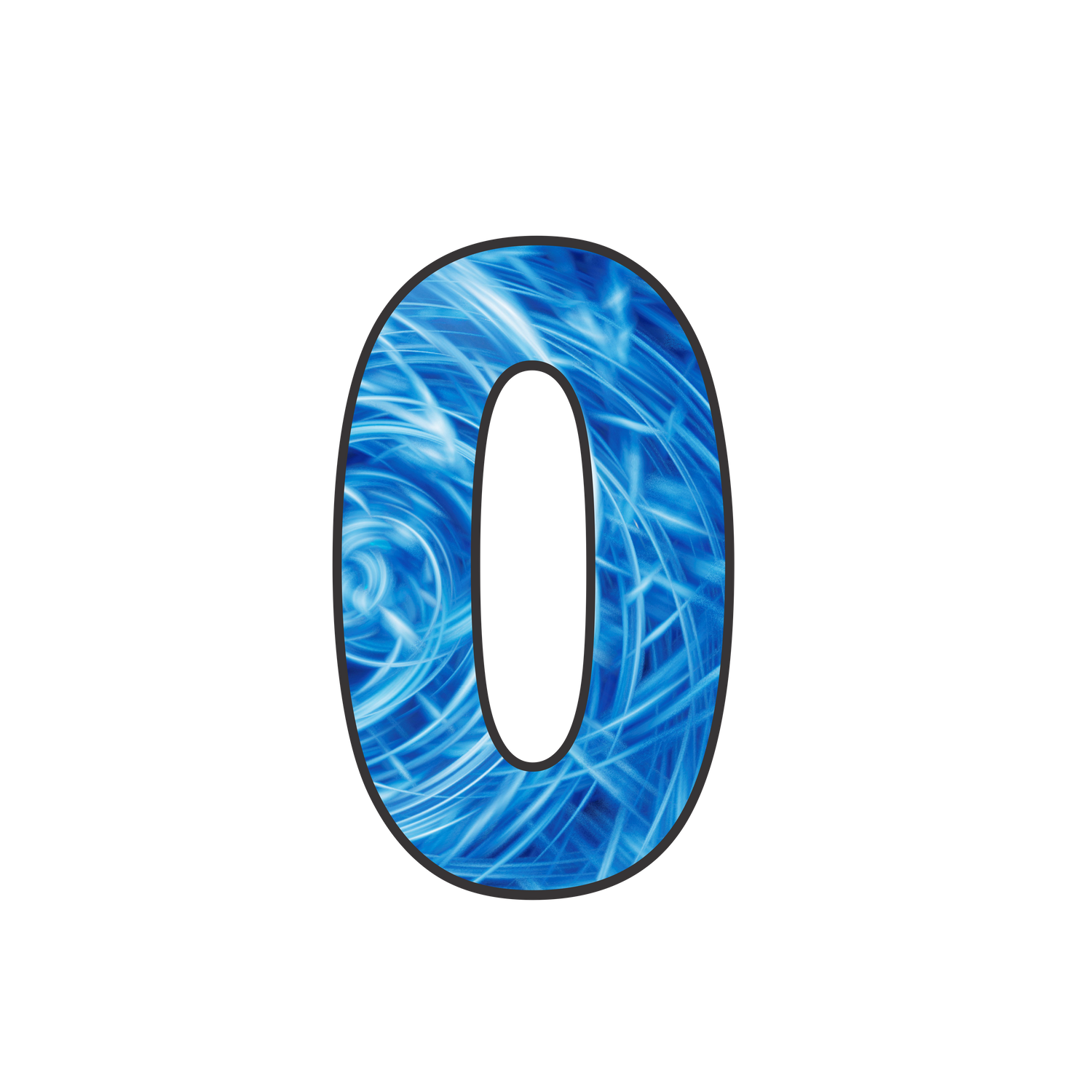 House number stickers for wheelie bins - Checkerplate, Rainbow &amp; Blue Swirl