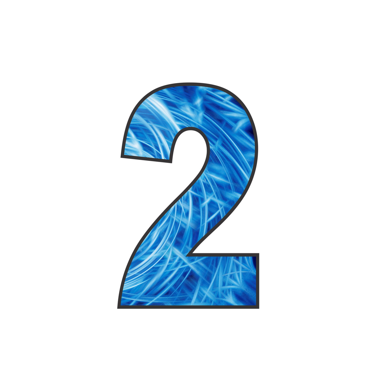 House number stickers for wheelie bins - Checkerplate, Rainbow &amp; Blue Swirl