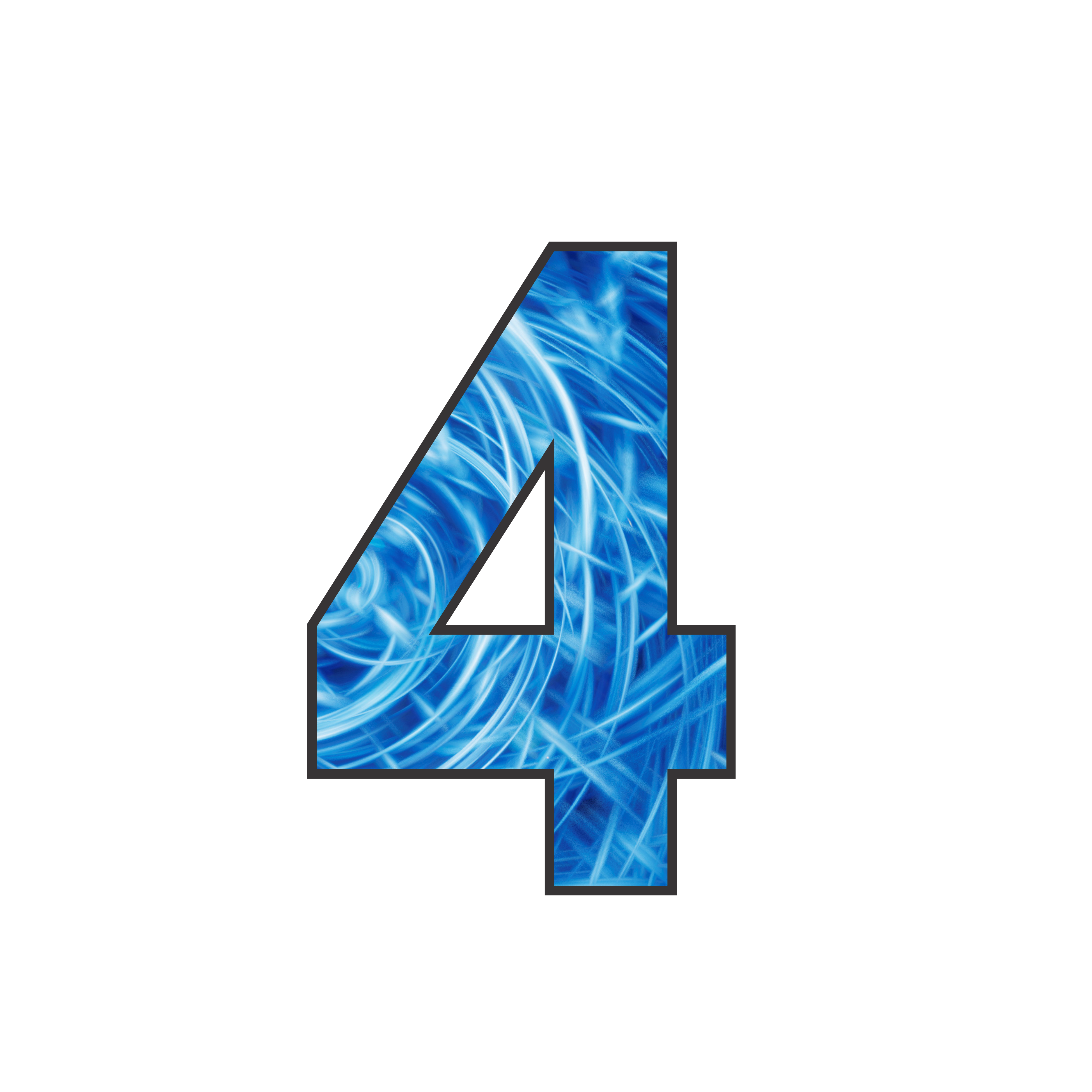 House number stickers for wheelie bins - Checkerplate, Rainbow &amp; Blue Swirl