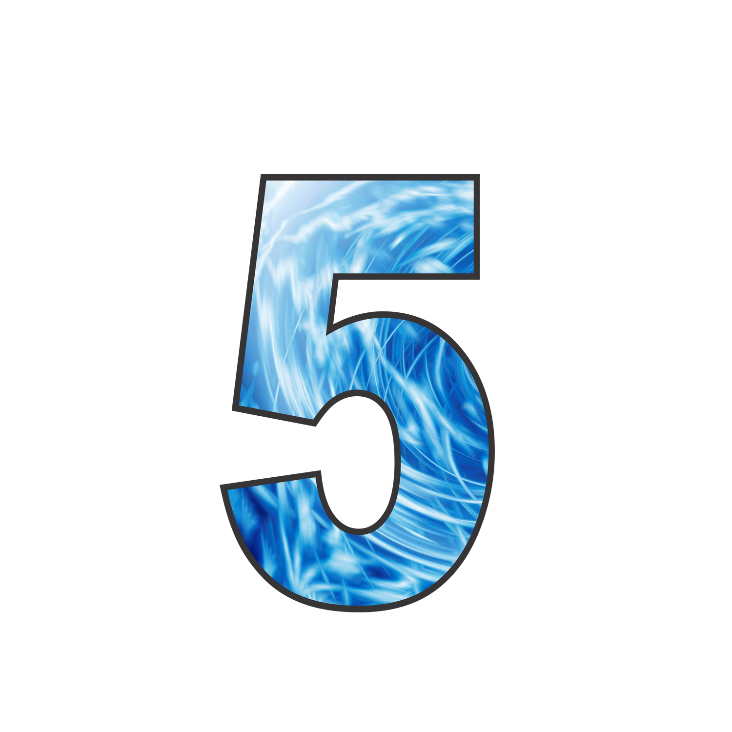 House number stickers for wheelie bins - Checkerplate, Rainbow &amp; Blue Swirl