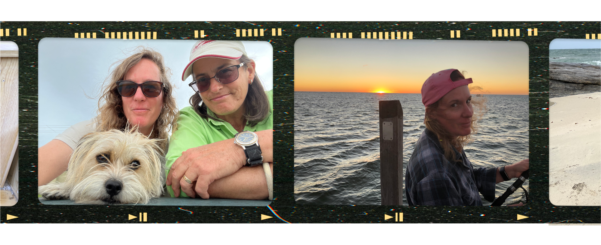 Custom photo negative band photo stickers