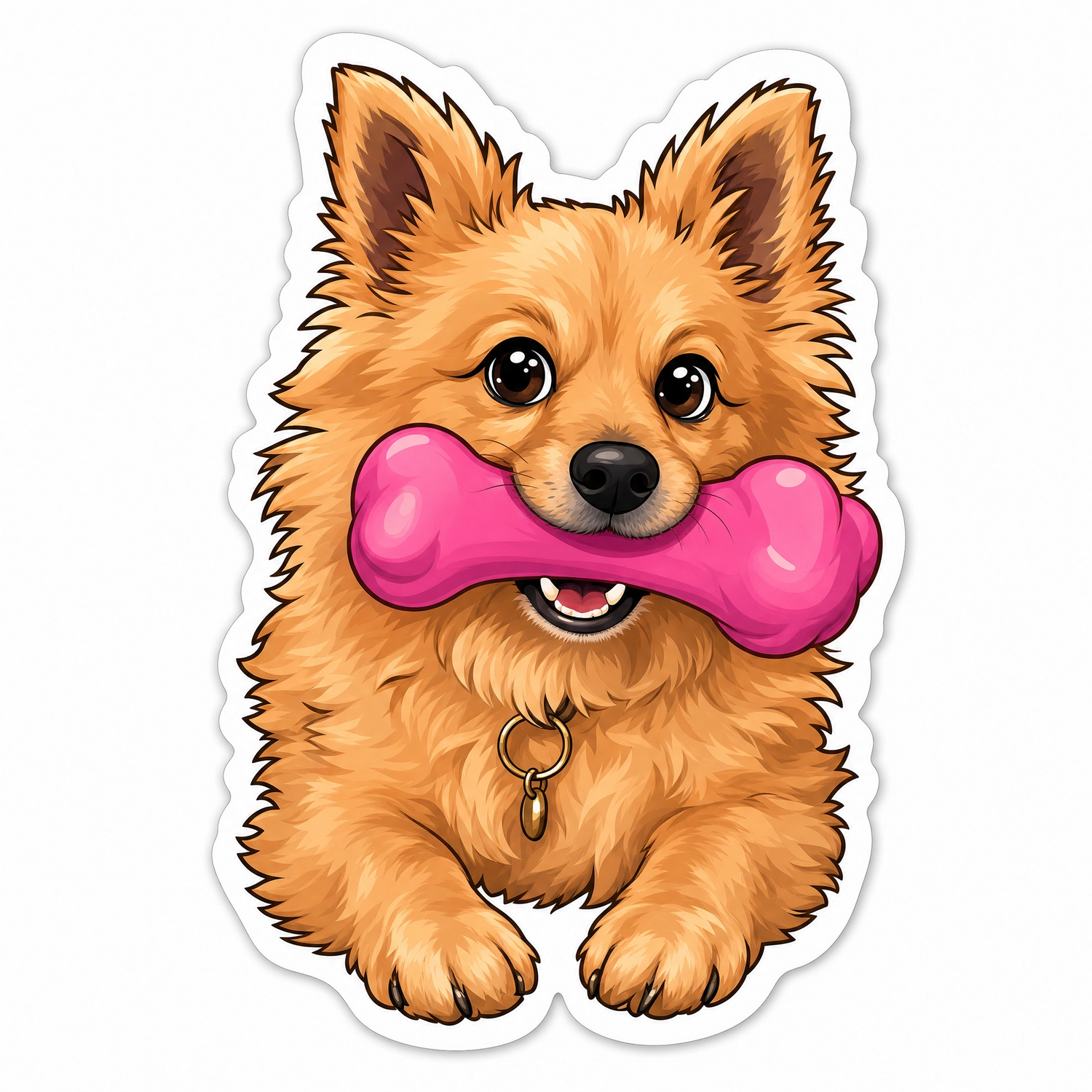 Your custom cartoon pet sticker