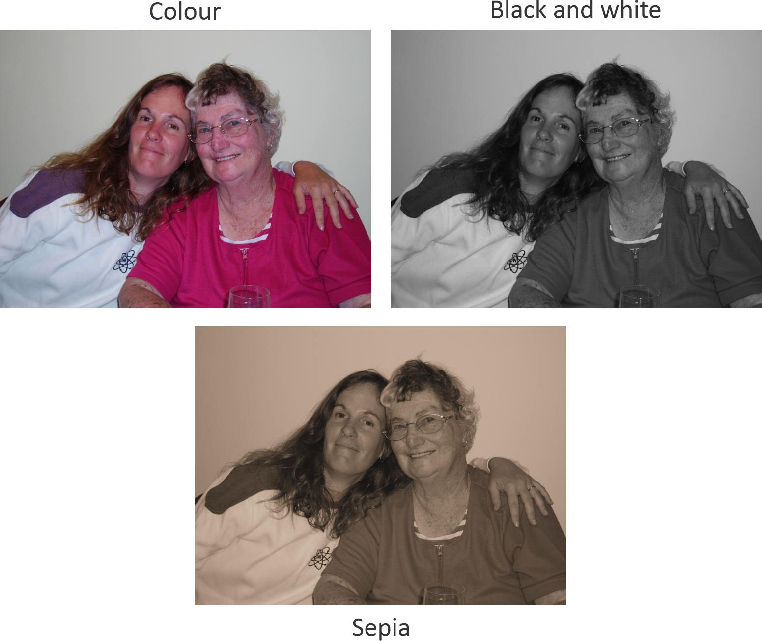 Custom photo wall stickers with border