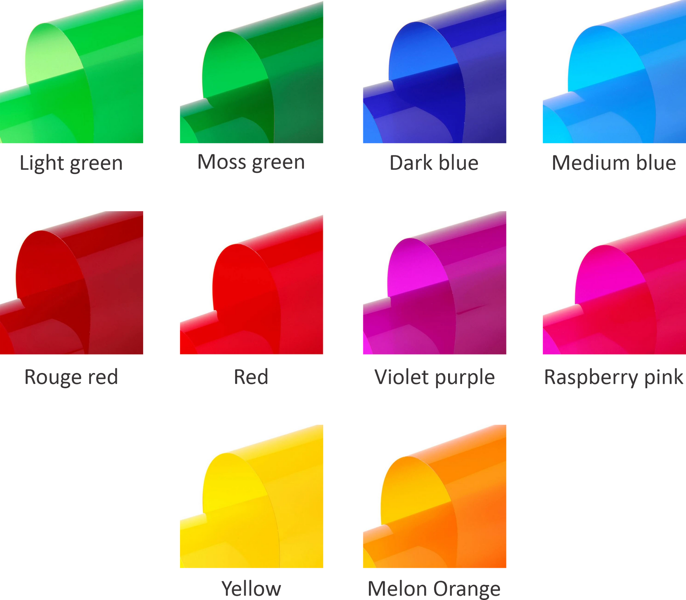 Cristal coloured window film – Grove Wesley Design Art