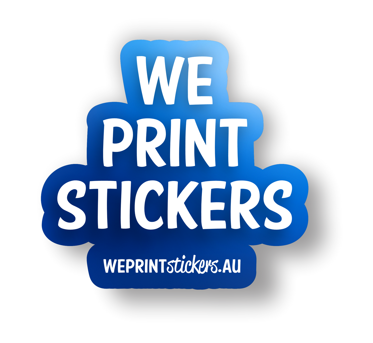 Laminated die cut stickers