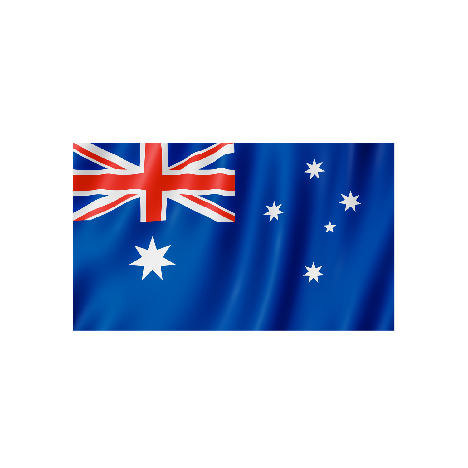 Australian flag flying sticker