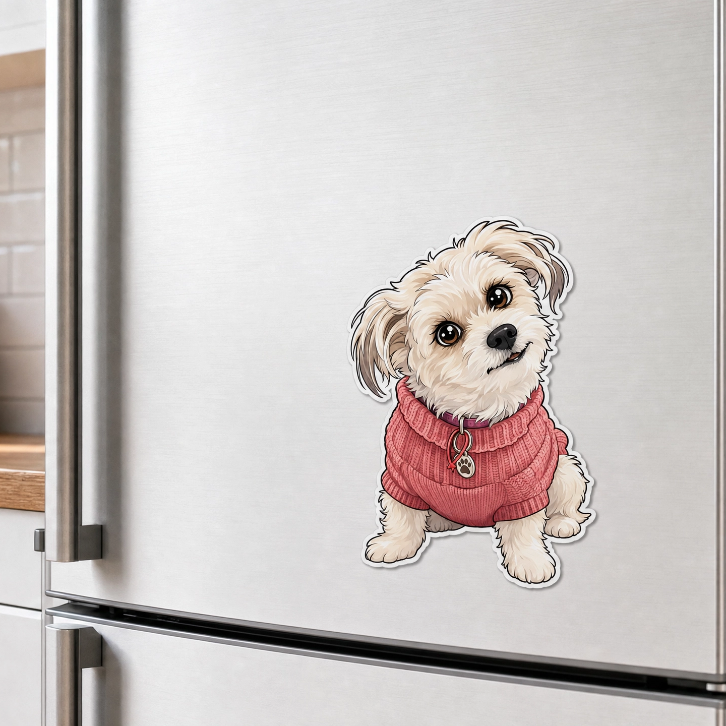 Your custom cartoon pet sticker