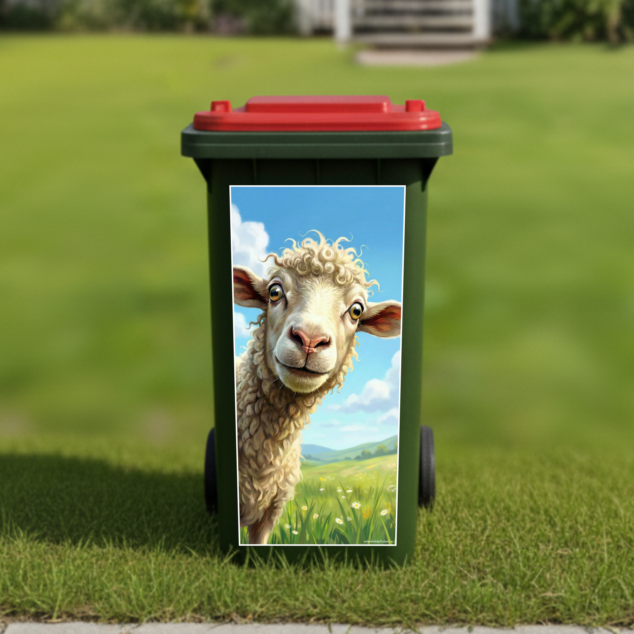 👋 G’day! wheelie bin sticker bundle pack