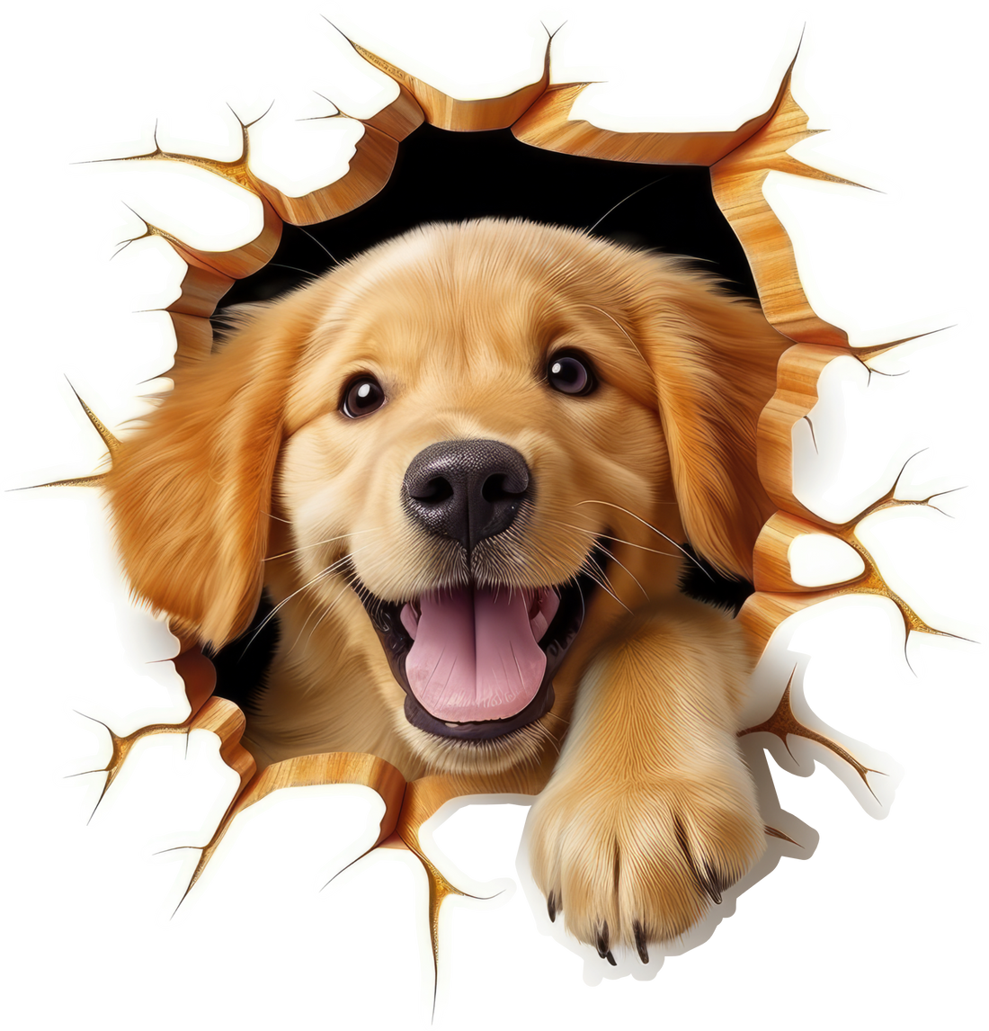 Golden retriever dog &