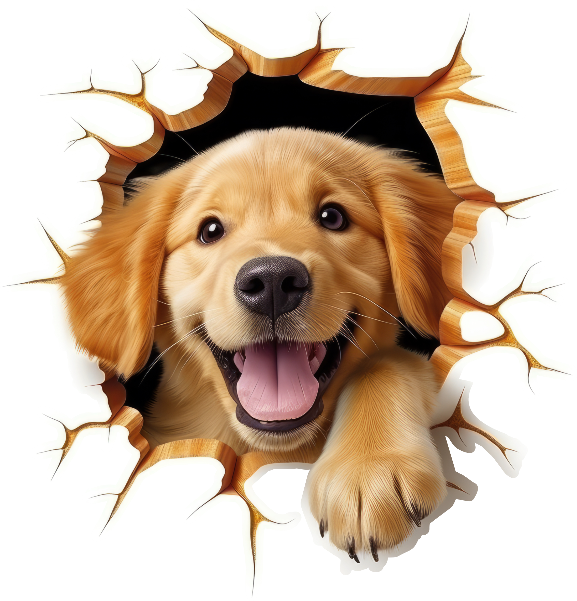 Golden retriever dog &