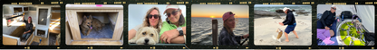 Custom photo negative band photo stickers