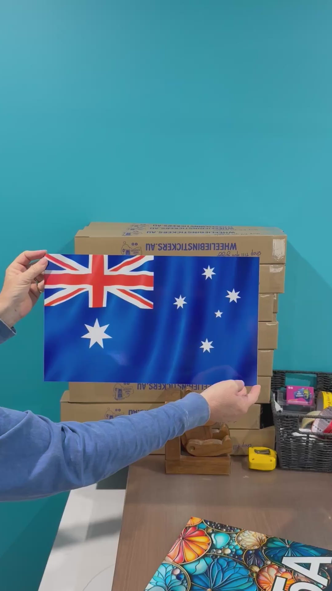 Australian Flag sign