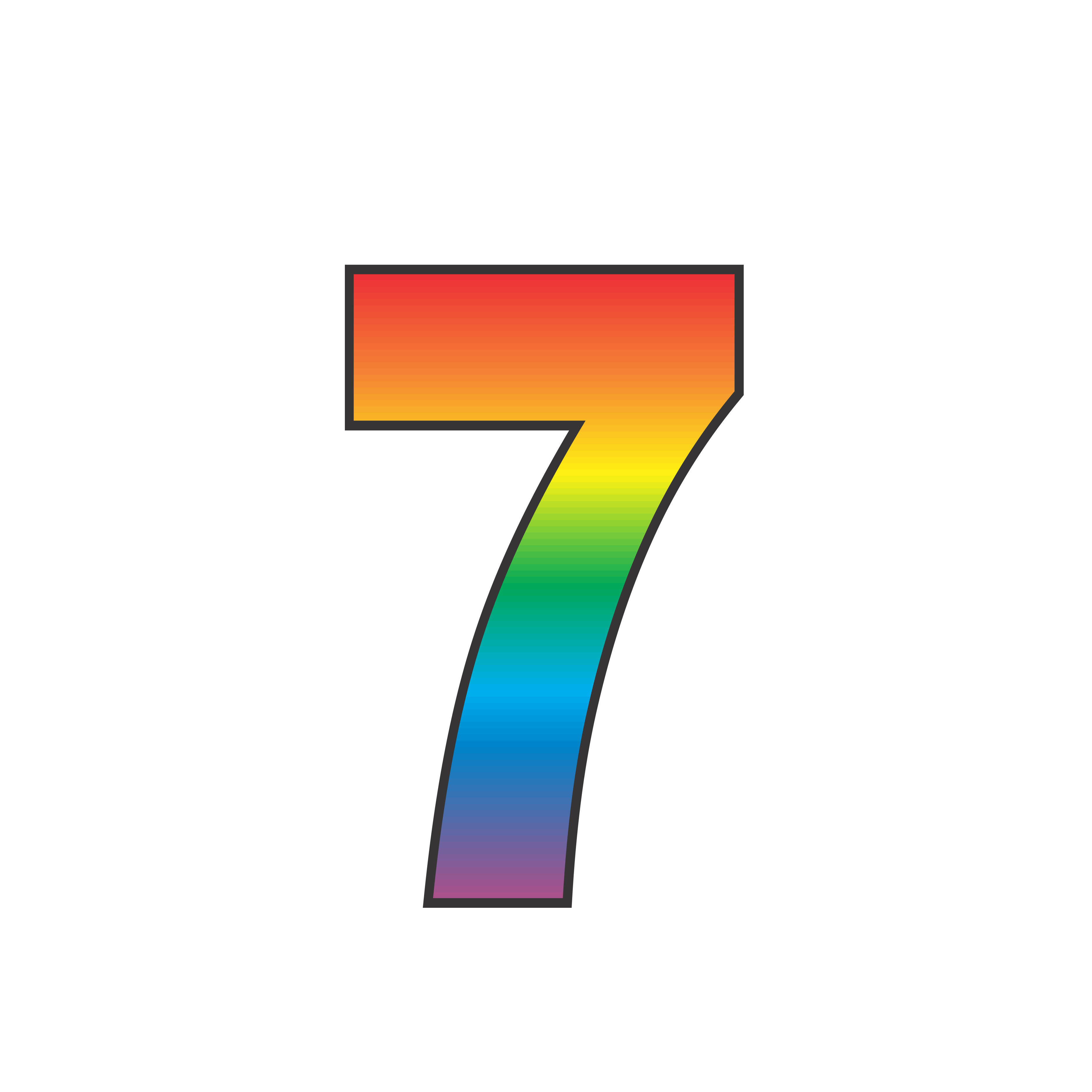 House number stickers for wheelie bins - Checkerplate, Rainbow &amp; Blue Swirl